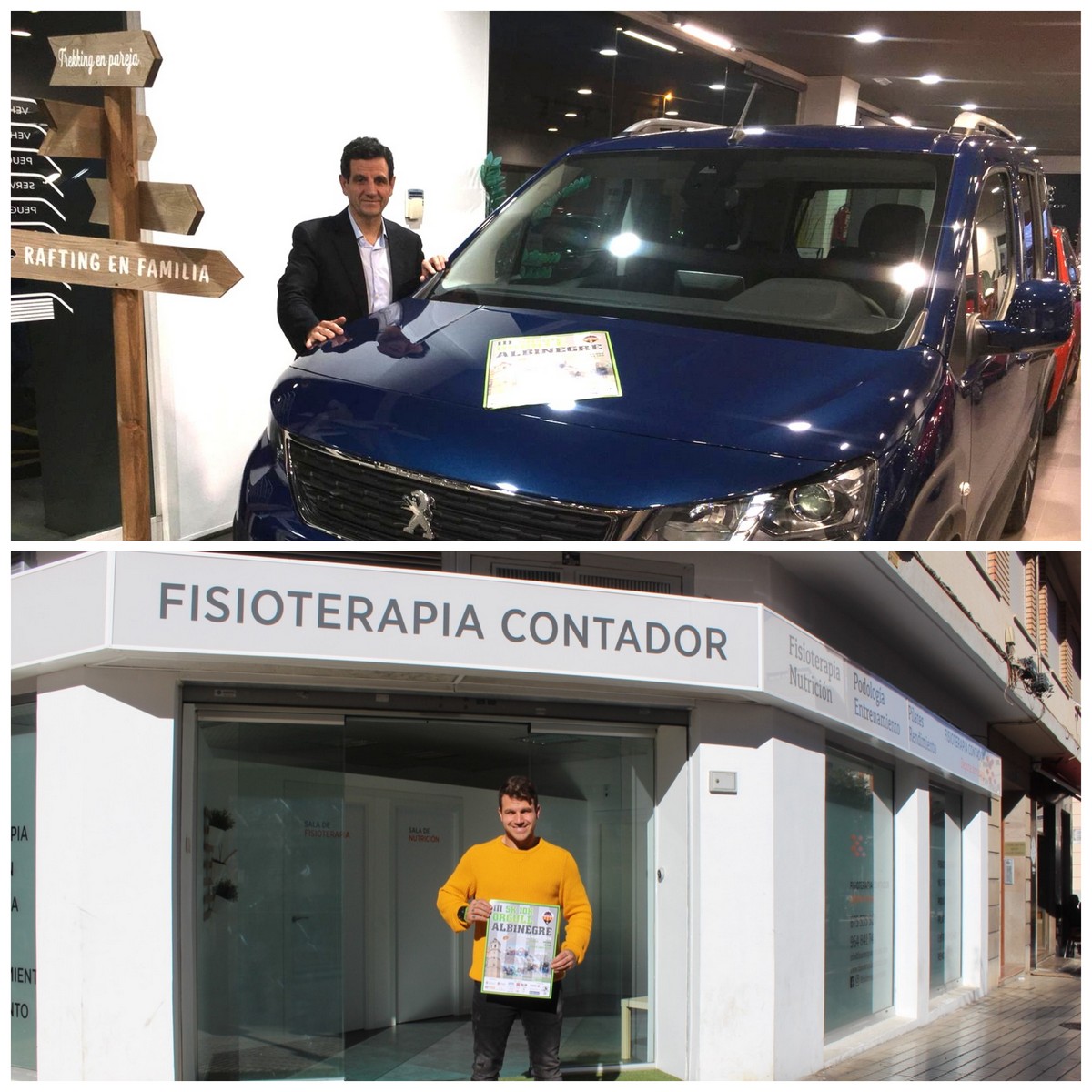 Fisioterapia Contador y Leonauto, juntos por Orgull Albinegre