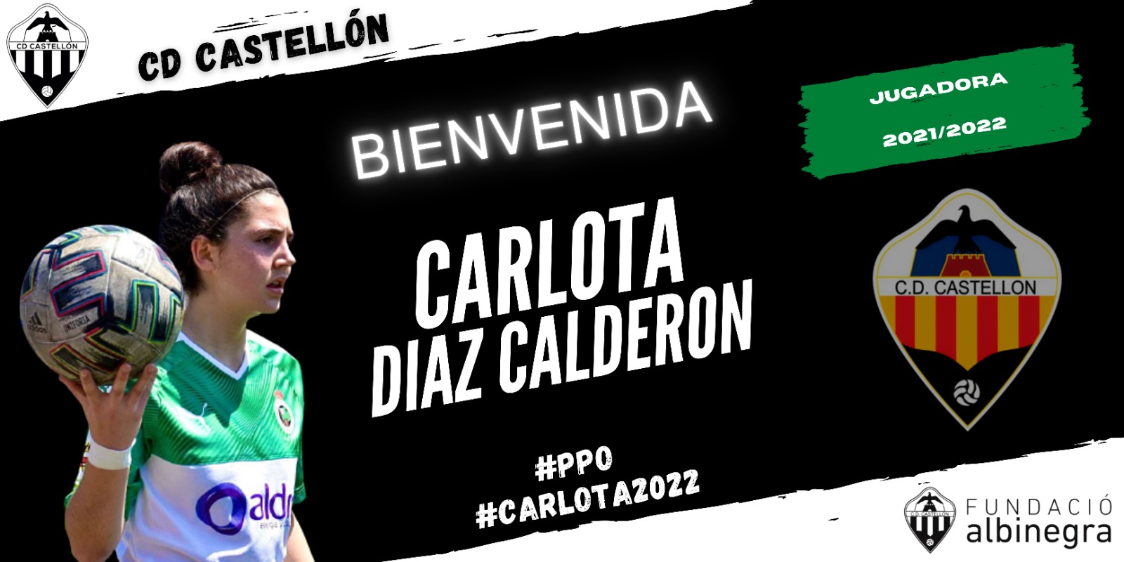 Carlota Díaz, séptima incorporación del Femenino del CD Castellón