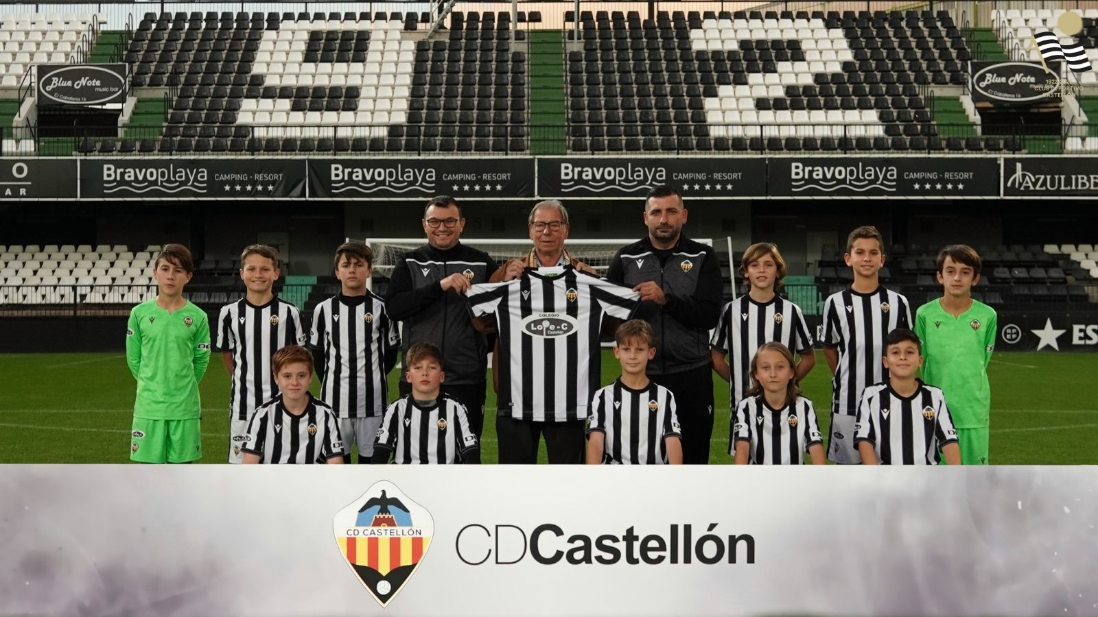 Lope Castellón, al servicio del Alevín A del CD Castellón